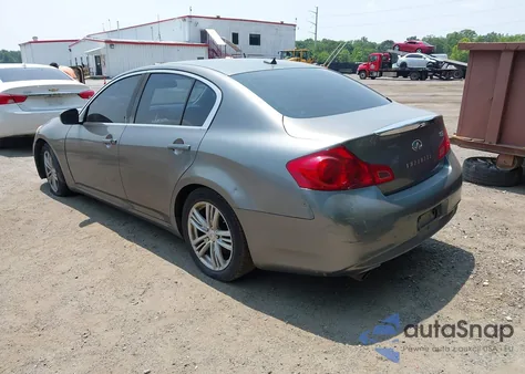 2012 Infiniti G37 Journey из США, поврежденный, VIN JN1CV6AP4CM627068